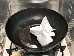リバーライト　炒め鍋　乾燥
